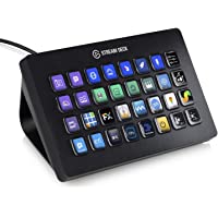 Elgato Stream Deck XL - Control de streaming- 32 teclas LCD personalizables- Windows 10 y macOS 10.13 o posterior